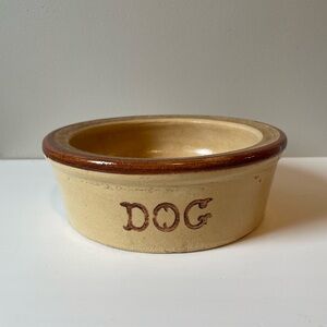 Vintage dog dish